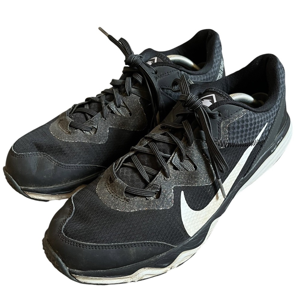 Nike Juniper Trail Black Smoke Grey Mens 12 Hiking Sneakers CW3808-001 No Insole